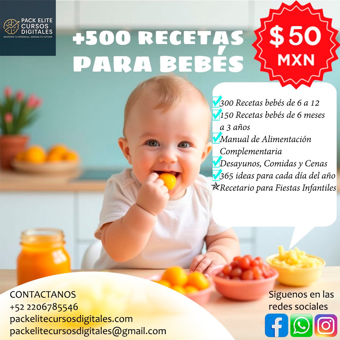 Recetas para bebés